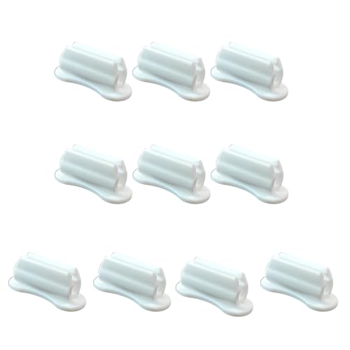 Beimus 10 x selbstklebende Stift-Clip-Halter, passend für Stifte mit einem Durchmesser von 5 mm - 18 mm, Silikon-Stiftehalter für Füllfederhalter, Gelstift-Marker Beimus 10 x selbstklebende Stift-Clip-Halter, passend für Stifte mit einem Durchmesser von 5 mm - 18 mm, Silikon-Stiftehalter für Füllfederhalter, Gelstift-Marker von Beimus