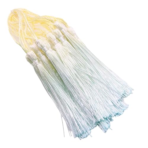 Beimus 20 Stück bunte Quasten, weich, seidig, handgefertigt, kleine Quasten für Bastelprojekte, Zubehör und Schmuck Beimus 20 Stück bunte Quasten, weich, seidig, handgefertigt, kleine Quasten für Bastelprojekte, Zubehör und Schmuck von Beimus