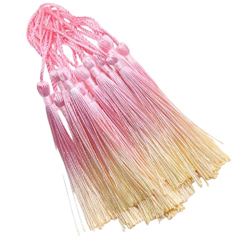 Beimus 20 Stück bunte Quasten, weich, seidig, handgefertigt, kleine Quasten für Bastelprojekte, Zubehör und Schmuck Beimus 20 Stück bunte Quasten, weich, seidig, handgefertigt, kleine Quasten für Bastelprojekte, Zubehör und Schmuck von Beimus