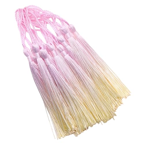 Beimus 20 Stück bunte Quasten, weich, seidig, handgefertigt, kleine Quasten für Bastelprojekte, Zubehör und Schmuck Beimus 20 Stück bunte Quasten, weich, seidig, handgefertigt, kleine Quasten für Bastelprojekte, Zubehör und Schmuck von Beimus