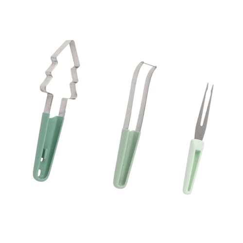 Beimus Drei in 1 Wassermelonenschneider Set Edelstahl Gabel und Schneider Einfach zu bedienen Obst Werkzeug für Küche u Beimus Drei in 1 Wassermelonenschneider Set Edelstahl Gabel und Schneider Einfach zu bedienen Obst Werkzeug für Küche u von Beimus