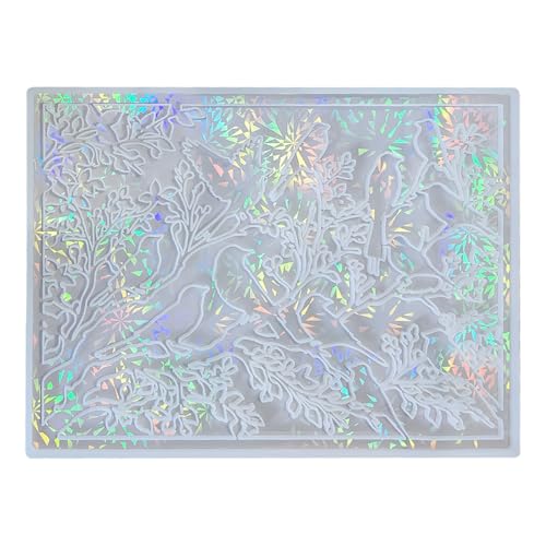 Beimus Flexible Form für Wandornamente, Vögel und Blätter, Epoxidharz, Basteln, Wandbehang, Dekorationen von Beimus