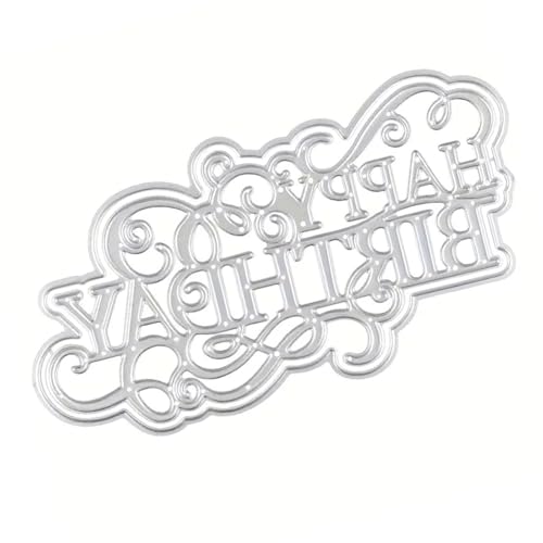 Beimus Happy Birthday Stanzformen aus Karbonstahl, Stanzform, Scrapbooking, Prägung für Scrapbooking, Kartenherstellung Beimus Happy Birthday Stanzformen aus Karbonstahl, Stanzform, Scrapbooking, Prägung für Scrapbooking, Kartenherstellung von Beimus