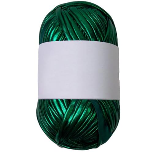 Beimus Metallic-T-Shirt-Garn, Stoff, Strickgarn für handgefertigte Taschen, Geldbörsen, Decken, Kissen, Tassenpolster, 40 m Beimus Metallic-T-Shirt-Garn, Stoff, Strickgarn für handgefertigte Taschen, Geldbörsen, Decken, Kissen, Tassenpolster, 40 m von Beimus