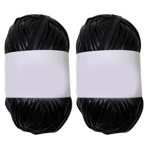 Beimus Metallisches T-Shirt-Garn, 100 g/Rolle, Stoff-Strickgarn zum Stricken, Häkeln, Korb, Taschen, Heimdekoration, 80 m Beimus Metallisches T-Shirt-Garn, 100 g/Rolle, Stoff-Strickgarn zum Stricken, Häkeln, Korb, Taschen, Heimdekoration, 80 m von Beimus