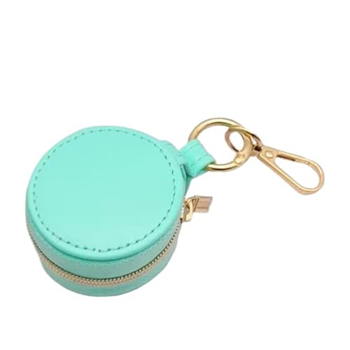 Beimus Miniatur-Schlüsselanhänger-Schmuckschatulle, tragbarer Ringhalter, Reise-Organizer, Etui, Anhänger für Damen, mit weichem PU-Leder Beimus Miniatur-Schlüsselanhänger-Schmuckschatulle, tragbarer Ringhalter, Reise-Organizer, Etui, Anhänger für Damen, mit weichem PU-Leder von Beimus