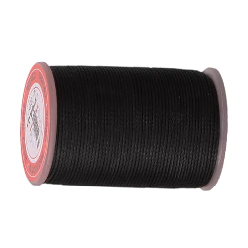 Beimus Polyester-Nähgarn für Handnähte, 0,55 mm, rund, gewachst, Perlenschnüre, Faden für Schmuck, 120 m/Rolle Beimus Polyester-Nähgarn für Handnähte, 0,55 mm, rund, gewachst, Perlenschnüre, Faden für Schmuck, 120 m/Rolle von Beimus