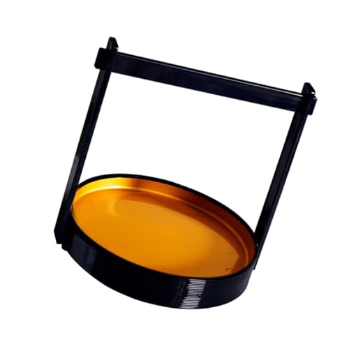 Beimus Teller Salat Serviertablett Obstkorb Handheld Teller Snacks Tee Tablett für Restaurant Hotel Easy von Beimus