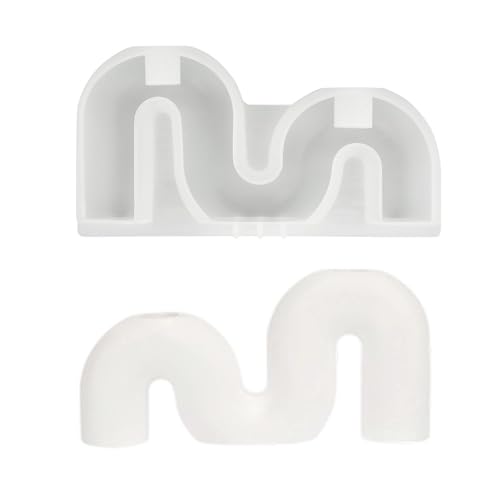 Beimus Wiederverwendbare Silikon-Kerzenformen-Set, gewölbte Formen, Kerzen, Ornamentform, zum Basteln und Basteln von Kerzen Beimus Wiederverwendbare Silikon-Kerzenformen-Set, gewölbte Formen, Kerzen, Ornamentform, zum Basteln und Basteln von Kerzen von Beimus