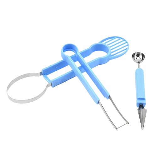 Duals Head Edelstahl Obstballer Entkerner und Schnitzwerkzeug für die Küche Vorbereitung Entkernung Utensilien Multifunktionales Schnitzwerkzeug von Beimus