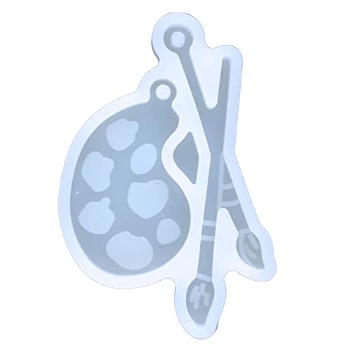 Einzigartige Ohrringformen Für Frauen Ohrringe Handwerk/Schlüsselanhänger/Halskette Little Palette Epoxidharz Schmuck Schmuck Gussformen Für Harz Silikongussform von Beimus