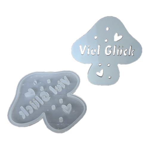 Kreatives Pilzform Silikonform Mit LED Licht Einsatz Elegante Nachtlampe Herstellung Schimmel Schlafzimmer Dekoration Wohnzimmer Kreatives Pilzform Silikonform Mit LED Licht Einsatz Elegante Nachtlampe Herstellung Schimmel Schlafzimmer Dekoration Wohnzimmer von Beimus