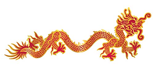 Beistle 50295 Drache Chinesisches Neujahr Jointed Cutout - 1 Stück, Papier, Mehrfarbig Beistle 50295 Drache Chinesisches Neujahr Jointed Cutout - 1 Stück, Papier, Mehrfarbig von Beistle