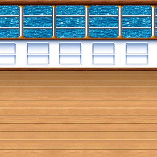 Beistle 52028 1-Pack Kreuzfahrtschiff Deck Kulisse, 4-Fuß von 30-Fuß Beistle 52028 1-Pack Kreuzfahrtschiff Deck Kulisse, 4-Fuß von 30-Fuß von Beistle