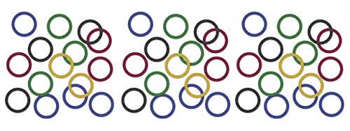 Beistle 53671 Sport-Party-Ringe, glitzerndes Konfetti, 42,5 g, Tischdekoration, internationales Zubehör, Papier, Rot/Blau/Grün/Gold/Schwarz Beistle 53671 Sport-Party-Ringe, glitzerndes Konfetti, 42,5 g, Tischdekoration, internationales Zubehör, Papier, Rot/Blau/Grün/Gold/Schwarz von Beistle