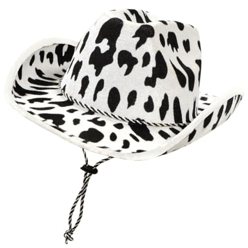 Beistle Cowboyhut mit Kuh-Aufdruck, Kopfbedeckung, Western-Kostüm-Zubehör für Halloween, Wild-West- und Bauernhofpartys, Geburtstage & Cowgirl-Bachelorette Beistle Cowboyhut mit Kuh-Aufdruck, Kopfbedeckung, Western-Kostüm-Zubehör für Halloween, Wild-West- und Bauernhofpartys, Geburtstage & Cowgirl-Bachelorette von Beistle