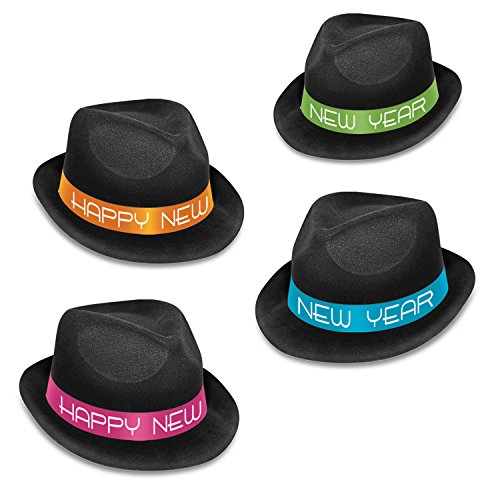 Beistle Neon Glow Chairman Hüte, Mehrfach, Einheitsgröße von Beistle