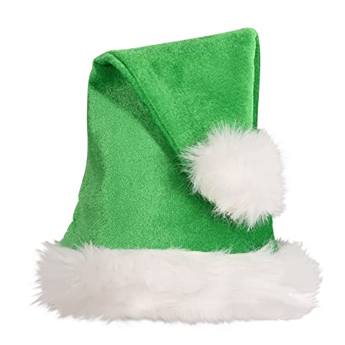Beistle Nikolausmütze Weihnachtskostüm grün Weihnachtszubehör von Beistle