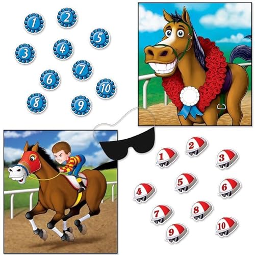 Beistle Pferderennen Partyspiele von Beistle
