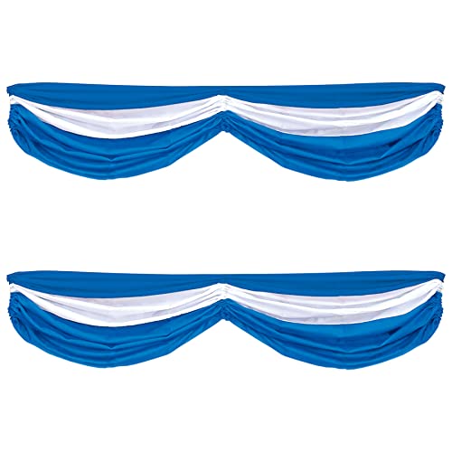 Beistle S50948BWAZ2 Wimpelkette aus Stoff, blau/weiß Beistle S50948BWAZ2 Wimpelkette aus Stoff, blau/weiß von Beistle