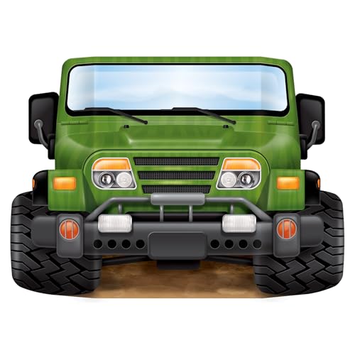 Beistle Safari Jeep Fotowand von Beistle