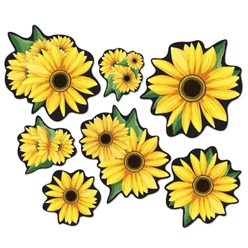 Sonnenblumen-Ausschnitte von Beistle