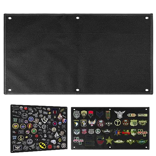 Bekasa Patches Klett Wand 110 * 70cm, Taktische Patch Display Tafel Taktische Militärische Patchhalter Board Klettfläche Klettmatte Wand Aufhänger von Bekasa