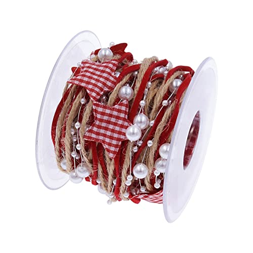Bekecidi 1 Rolle 5m Weihnachtsbaum Perlenkette Perlenband Weihnachten Künstliche Perlen Girlande Perlenschnur Weihnachten für Weihnachtsbaum, Hochzeit, Weihnachtsdeko Bekecidi 1 Rolle 5m Weihnachtsbaum Perlenkette Perlenband Weihnachten Künstliche Perlen Girlande Perlenschnur Weihnachten für Weihnachtsbaum, Hochzeit, Weihnachtsdeko von Bekecidi