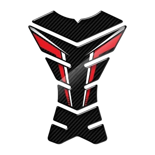 Bekuyu 3D Epoxidharz Carbon Look Motorrad Tank Pad Schutz Für XJ6 SP ABS Das Ganze Jahr (1 Piece 2) von Bekuyu