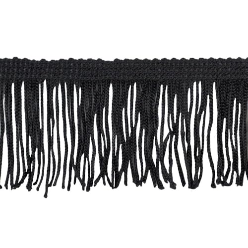 Belagio Enterprises 5,1 cm Kettenfransen (9,1 m Rolle) | P-7043-02 Schwarz von Belagio Enterprises