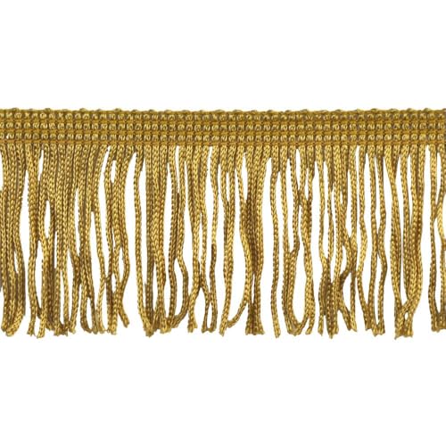Belagio Enterprises Chainette-Fransen, Polyester, Gold, 2 Fringe Belagio Enterprises Chainette-Fransen, Polyester, Gold, 2 Fringe von BELAGIO