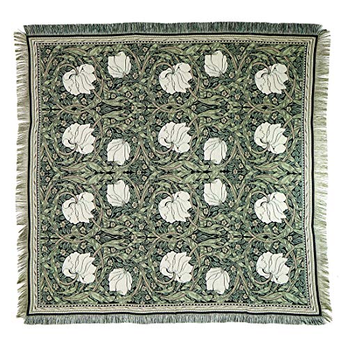 Belgian Tapestries gewebte Decke, Tischdecke Gobelin Pimpernel nach William Morris140 x 140 cm Belgian Tapestries gewebte Decke, Tischdecke Gobelin Pimpernel nach William Morris140 x 140 cm von Belgian Tapestries