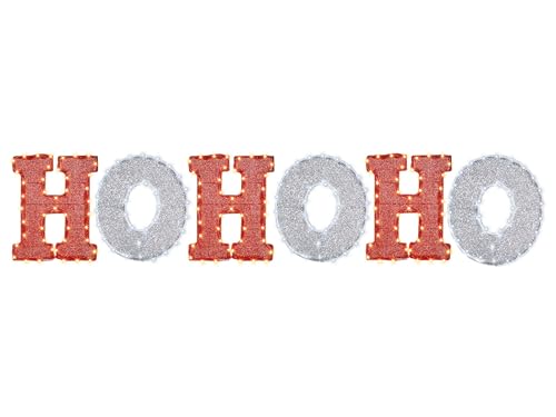 Out- & Indoor Weihnachtsbeleuchtung LED Buchstaben rot/weiß mit Kabel Grenvik Out- & Indoor Weihnachtsbeleuchtung LED Buchstaben rot/weiß mit Kabel Grenvik von Beliani