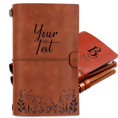 Personalisiertes Leder Journal Custom Notebook Customized Gravierte Journal Geschenk für Freunde, Mitarbeiter, Graduierung, Lehrer Personalisiertes Leder Journal Custom Notebook Customized Gravierte Journal Geschenk für Freunde, Mitarbeiter, Graduierung, Lehrer von Beliver
