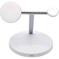 belkin BoostCharge Pro 3in1 Induktive Ladestation weiß, 15 Watt von Belkin