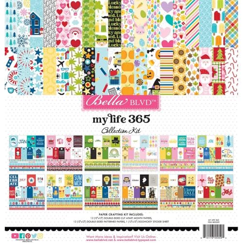 Bella BLVD 365 Collection 30,5 x 30,5 cm Kit – My Life Bella BLVD 365 Collection 30,5 x 30,5 cm Kit – My Life von Bella Blvd