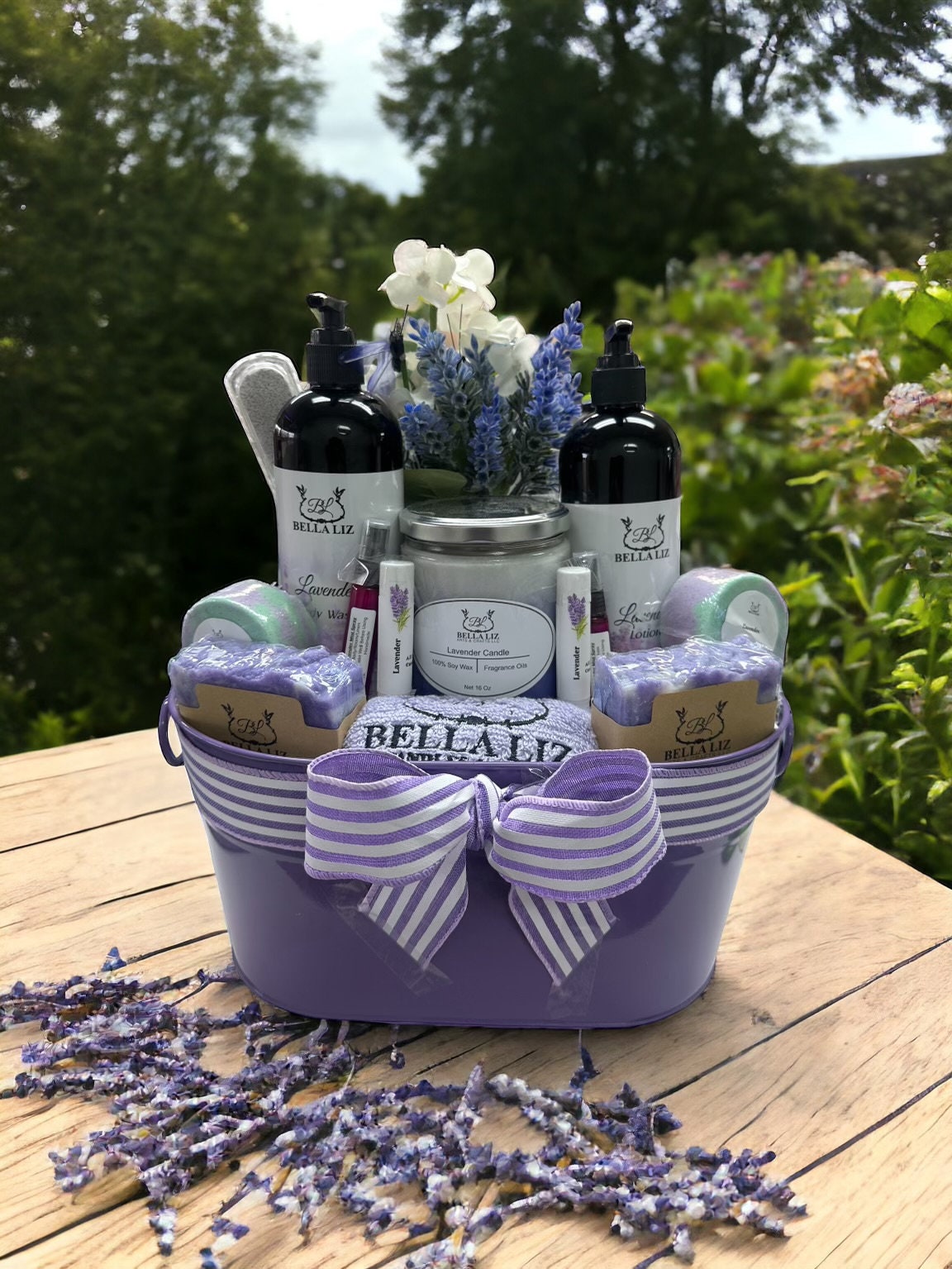 Geschenkkorb Für Jeden Anlass von BellaLizCandlesSoaps