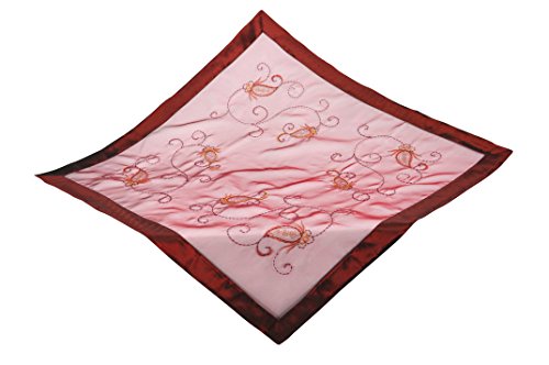 Bellanda Tischdecke, 65% Polyester, 35% Viskose, rot, 85 x 85 x 0.5 cm von Bellanda