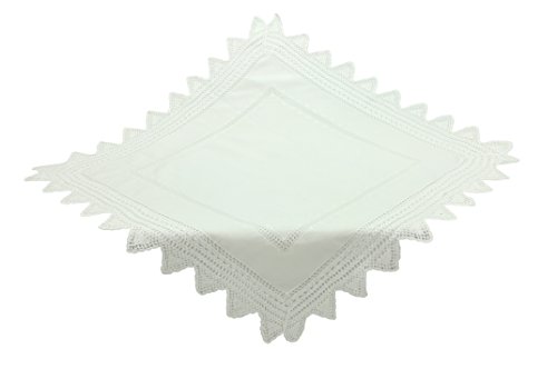 Bellanda Tischdecke, Baumwolle, Weiß, 85x85 Bellanda Tischdecke, Baumwolle, Weiß, 85x85 von Bellanda