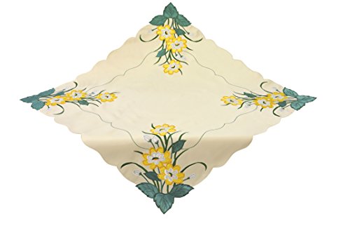 Bellanda Tischdecken, Polyester, Sekt, 85 x 85 x 0.5 cm von Bellanda