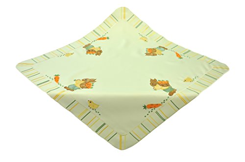 Bellanda Tischdecken, Polyester, gelb, 85x85x0.5 cm von Bellanda