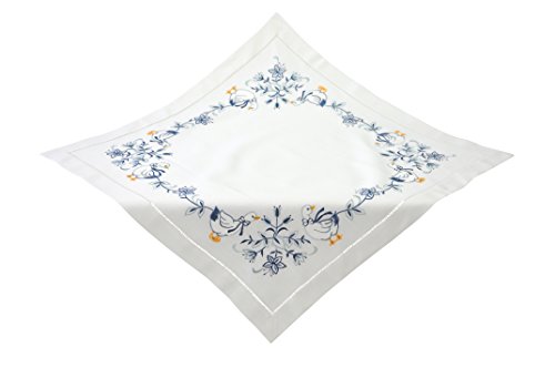 Bellanda Tischdecken, Polyester, weiß, 110x110 cm von Bellanda