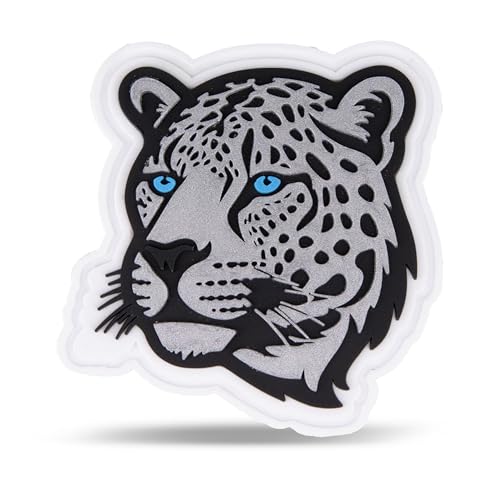 Belmil Patches mit Klettverschluss Set 3-teilig- kompatibel mit Schulranzen Comfy/Smarty (White Jaguar) von Belmil