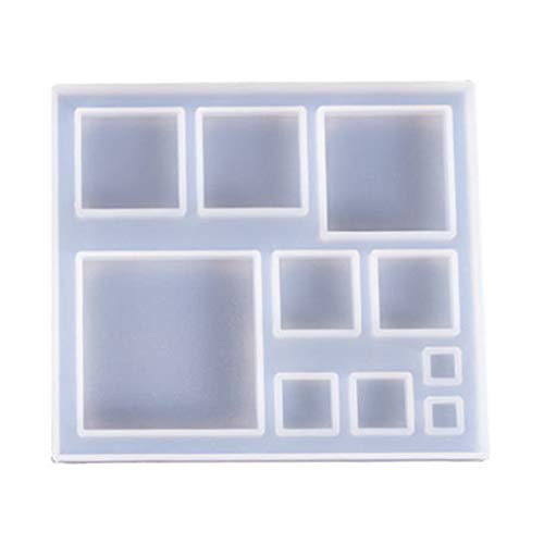 BELTI Epoxidform Silikonformen Schneeflocke Quadrat Schmuckform DIY Schmuck Herstellung Zubehör UV-Harz Werkzeug BELTI Epoxidform Silikonformen Schneeflocke Quadrat Schmuckform DIY Schmuck Herstellung Zubehör UV-Harz Werkzeug von Belti