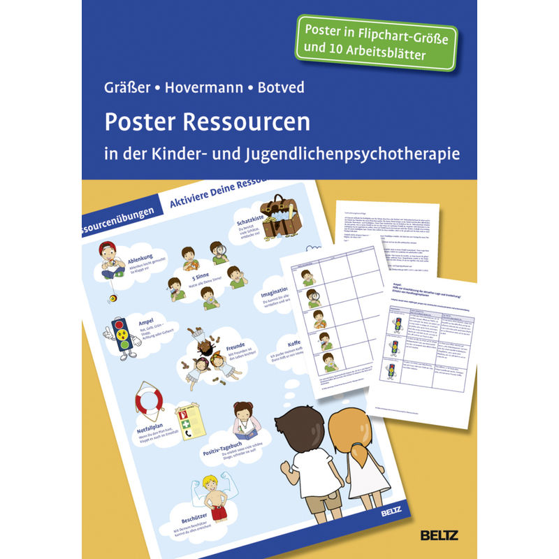 Poster Ressourcen In Der Kinder- Und Jugendlichenpsychotherapie von Beltz Psychologie