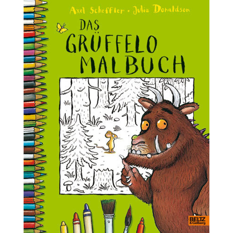 Das Grüffelo-Malbuch - Julia Donaldson, Axel Scheffler, Geheftet von Beltz