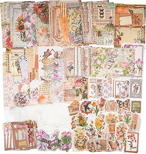 200 Stück Vintage Scrapbooking Papier Scrapbooking Sticker Bullet Journal Sticker Washi Aufkleber Dekorative Aufkleber für Journaling Junk Journal DIY Scrapbook Zubehör 200 Stück Vintage Scrapbooking Papier Scrapbooking Sticker Bullet Journal Sticker Washi Aufkleber Dekorative Aufkleber für Journaling Junk Journal DIY Scrapbook Zubehör von Belugsin