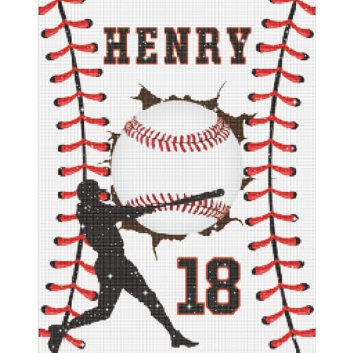 Bemaystar Personalisiert Baseball diamond painting - diamond painting kinder Set für Erwachsene Personalisierte Baseballgeschenke für Jungen und Mädchen Bemaystar Personalisiert Baseball diamond painting - diamond painting kinder Set für Erwachsene Personalisierte Baseballgeschenke für Jungen und Mädchen von Bemaystar