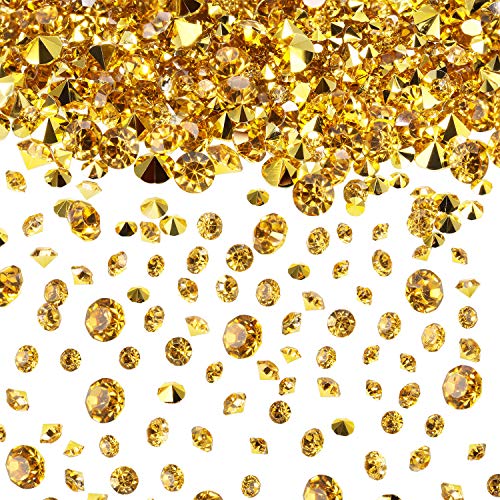 Transparente Hochzeits-Streudekoration, 10.000 Acryl-Kristalle, Diamanten, Strass für Hochzeit, Brautparty, Vasen, Perlen, acryl, gold, 3 mm, 6 mm and 10 mm Transparente Hochzeits-Streudekoration, 10.000 Acryl-Kristalle, Diamanten, Strass für Hochzeit, Brautparty, Vasen, Perlen, acryl, gold, 3 mm, 6 mm and 10 mm von Bememo