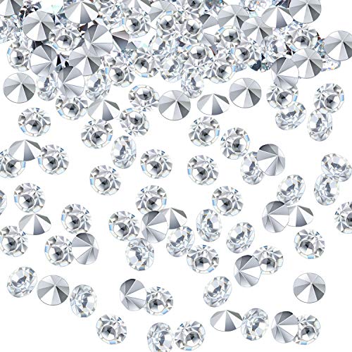 Transparente Hochzeits-Streudekoration, 10.000 Acryl-Kristalle, Diamanten, Strass für Hochzeit, Brautparty, Vasen, Perlen, acryl, silber, 4 MM Transparente Hochzeits-Streudekoration, 10.000 Acryl-Kristalle, Diamanten, Strass für Hochzeit, Brautparty, Vasen, Perlen, acryl, silber, 4 MM von Bememo